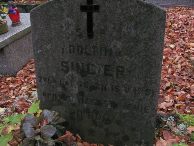 Adolfina Singer 1885 Częstochowa ewangelicki - Grobonet - Wyszukiwarka osób pochowanych
