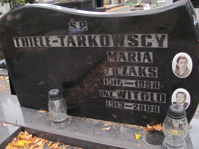 Witold Thiele Tarkowski 1912 Częstochowa ewangelicki - Grobonet - Wyszukiwarka osób pochowanych